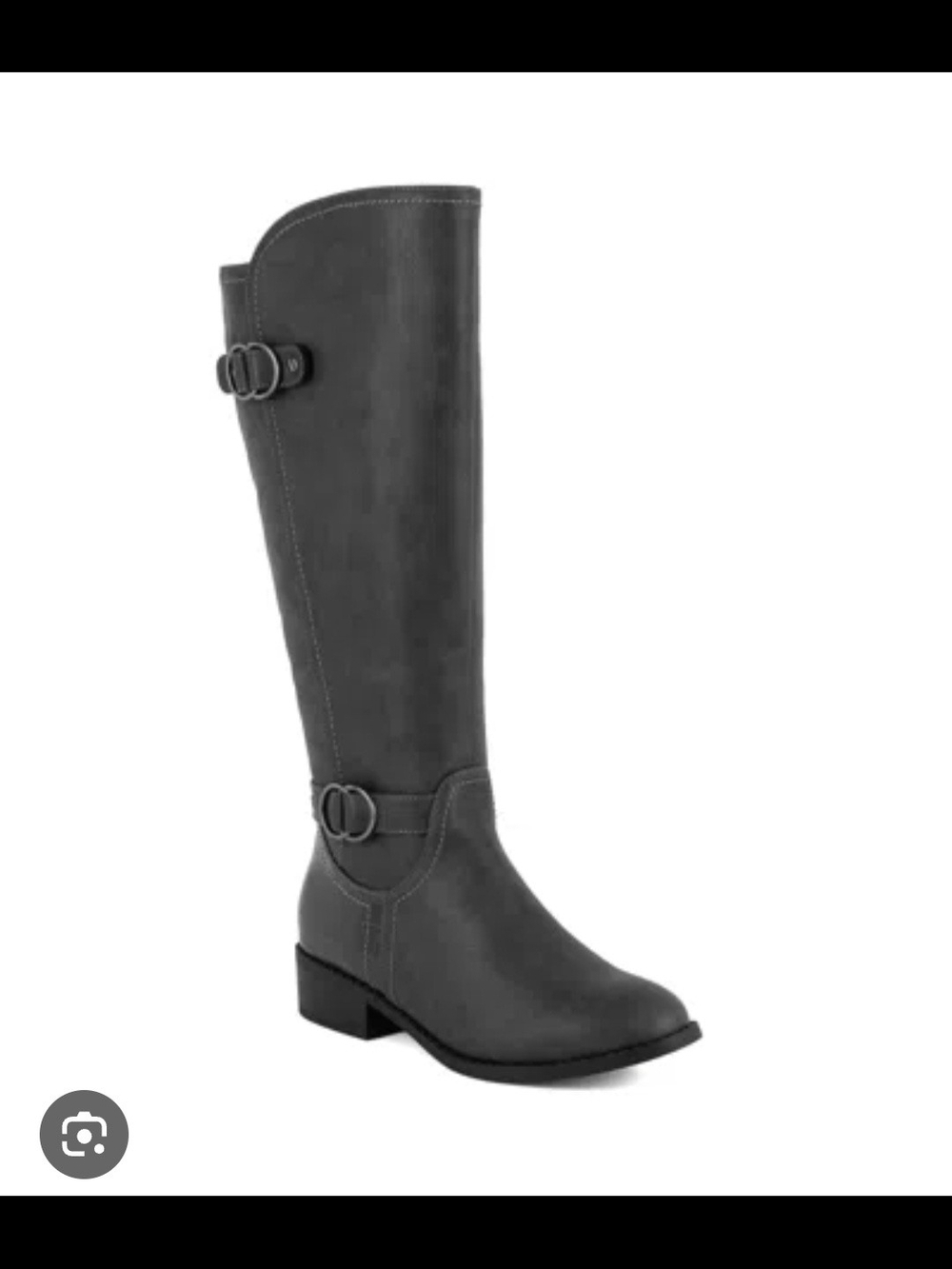 Jones New York Tall Riding Boot in Gray